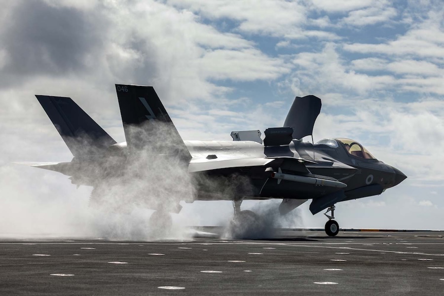 UK Carrier Strike Group completes first 2026 NATO deployment phase after Arctic air policing and F-35B missions near Russia