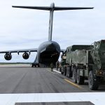 The Royal Canadian Air Force used a CC-177 Globemaster III to move a U.S. Army M142 HIMARS launcher, soldiers and support equipment into Alaska for Operation TUNDRA MERLIN. U.S. Northern Command said the mission demonstrated how Canadian and American forces can rapidly deploy, sustain and recover combat capabilities across the Arctic.