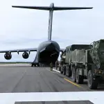The Royal Canadian Air Force used a CC-177 Globemaster III to move a U.S. Army M142 HIMARS launcher, soldiers and support equipment into Alaska for Operation TUNDRA MERLIN. U.S. Northern Command said the mission demonstrated how Canadian and American forces can rapidly deploy, sustain and recover combat capabilities across the Arctic.
