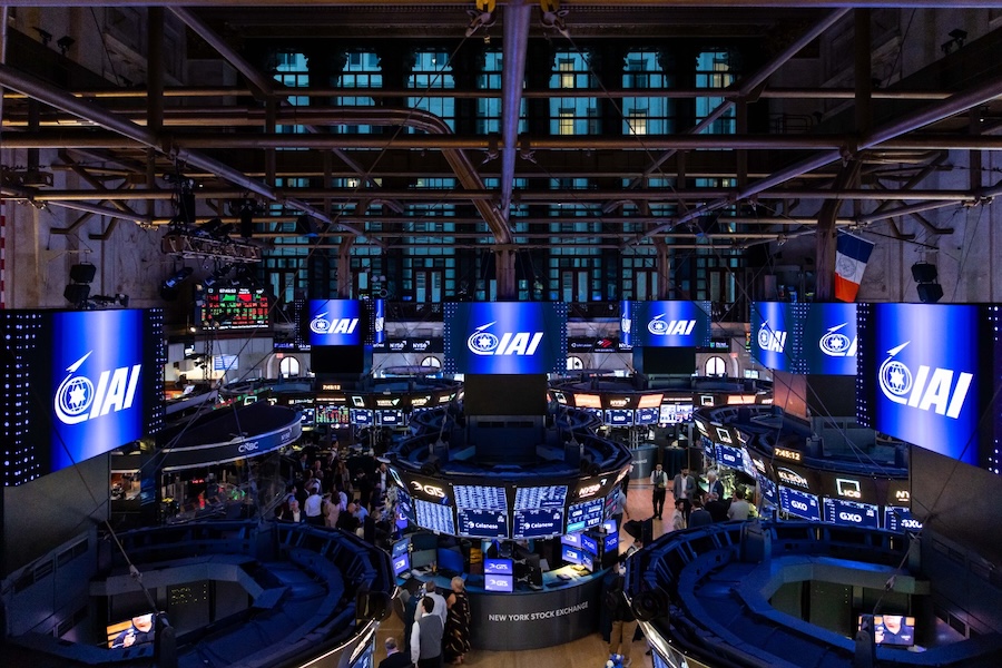 Israel Aerospace Industries brings defense innovation cohort to NYSE, expanding U.S. ties in AI, autonomy and dual-use technology