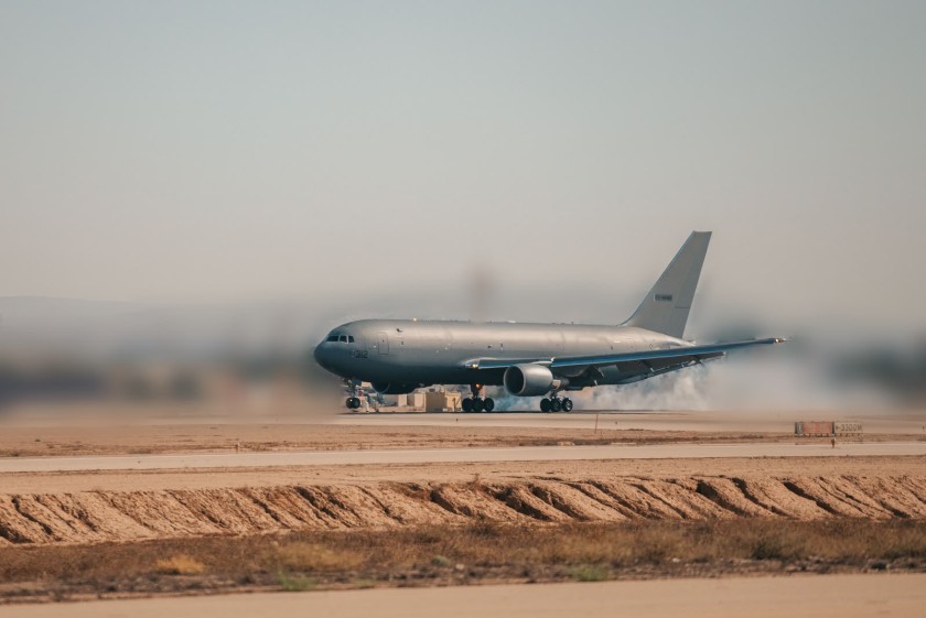 Israel receives second Boeing KC-46A tanker under U.S. military aid program to replace its existing KC-707 aerial refueling fleet