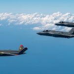 Kratos said a missionized U.S. Marine Corps Valkyrie Collaborative Combat Aircraft flew alongside multiple F-35s and an F/A-18 during an electronic warfare test in Southern California. The April 2026 mission demonstrated beyond line of sight command and control while the aircraft completed coordinated electronic warfare objectives with Marine Corps fighters.