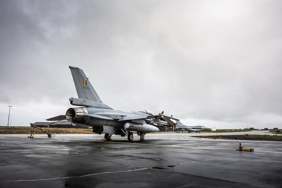 NATO shifts Iceland mission into integrated air and missile defence posture as Belgian F-16s reinforce Arctic airspace