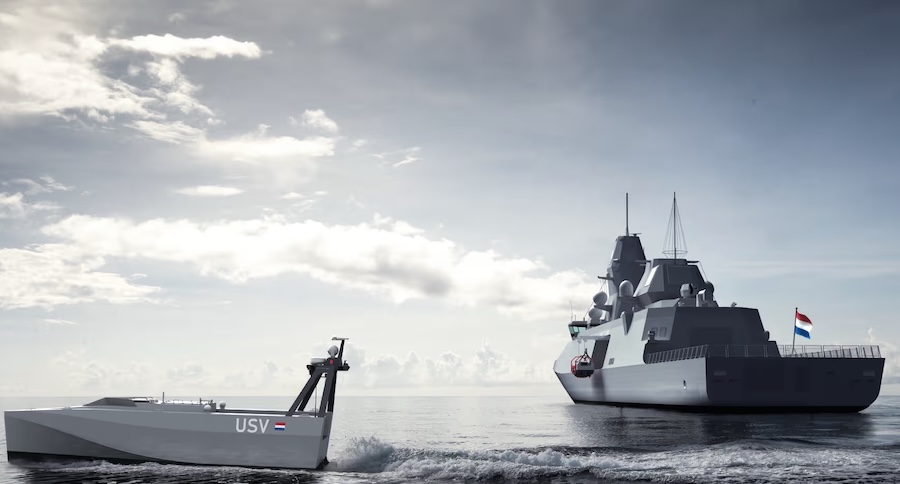 Netherlands launches design of 12-metre unmanned submarine-hunting vessels for Dutch-Belgian ASW frigates with Thales sonar