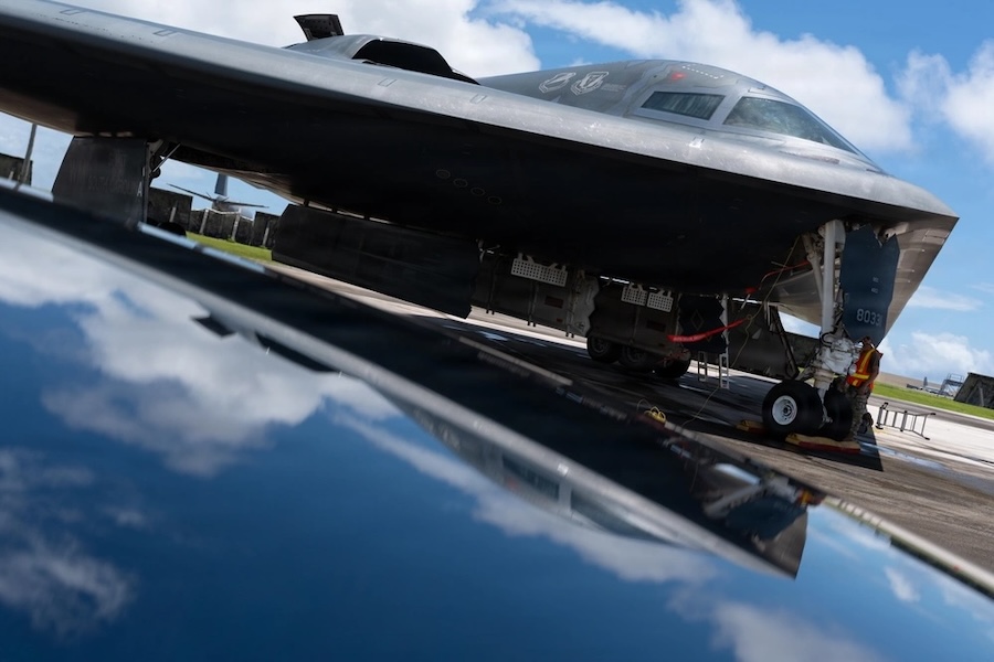 Northrop Grumman CEO says B-2, B-21 highlight flying-wing technology while U.S. Air Force weighs faster Raider production, fleet above 100