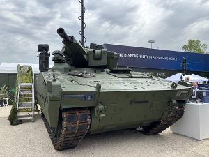 Rheinmetall CEO says new Kassel logistics hub will prepare group for significant military vehicle orders from Germany and abroad