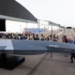 Saab has unveiled a full-scale A3-001 model, an uncrewed combat aircraft concept that could follow in the mid-2030s if Sweden continues its current development work. The platform is envisaged to complement Gripen and future crewed combat aircraft within an integrated air combat system.