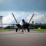 U.S. Air Force F-22 Raptors deployed to Kadena Air Base launched on August 3 during readiness exercise BB26-1. The event tested the 18th Wing’s ability to generate combat airpower quickly in a contested environment.