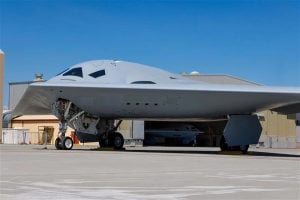U.S. Air Force says Ellsworth enhances flightline security to protect B-21 Raider next-generation bomber from drones and advanced threats