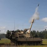 West Virginia Army National Guard crews put M109A6 Paladin self-propelled howitzers through repeated fire-and-displace missions during Northern Strike 26-2 in Michigan. The training tested how the 155 mm artillery system could remain mobile, connected and survivable during large-scale combat operations.