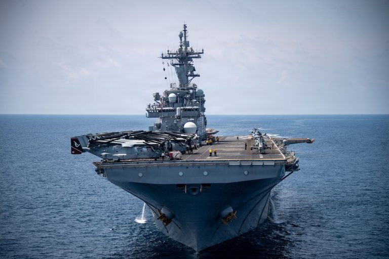 The U.S. Navy has awarded BAE Systems a $149.8 million firm-fixed-price contract for work on USS Boxer (LHD 4). Exercising all available options would increase the total value to $180 million.