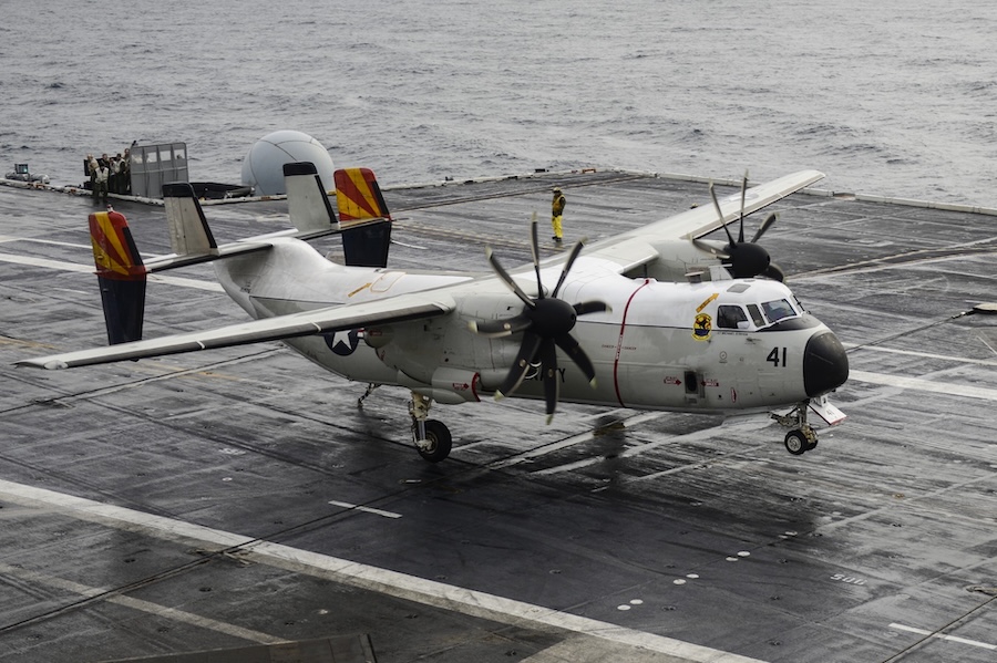 U.S. Navy retires Northrop Grumman C-2A Greyhound after 60 years of carrier logistics missions linking shore and the fleet