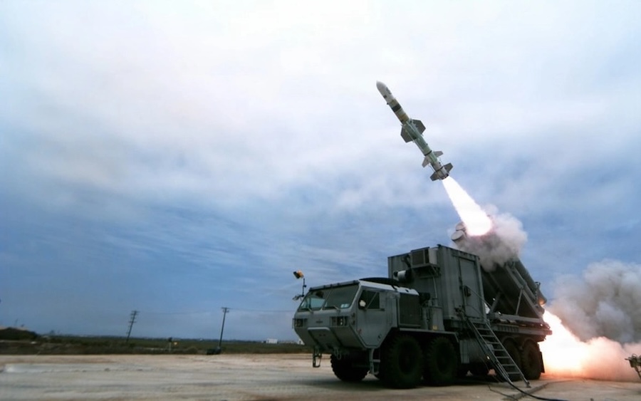 The U.S. Navy has successfully tested the Harpoon Coastal Defense System against a target vessel, marking a key step in validating the land-based weapon for operations against maritime threats. The developmental test demonstrated the system’s ability to launch a Harpoon missile from shore and engage a vessel operating in near-shore, or littoral, waters.