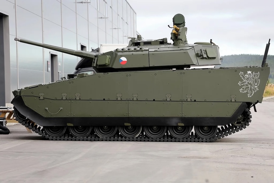 VOP CZ starts Czech assembly of more than 200 CV90 vehicles as BAE Systems technology transfer moves programme into production
