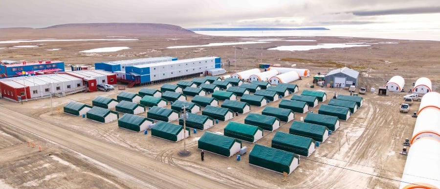 ATCO Frontec delivers temporary Arctic base for 350 Canadian troops under accelerated three week deployment
