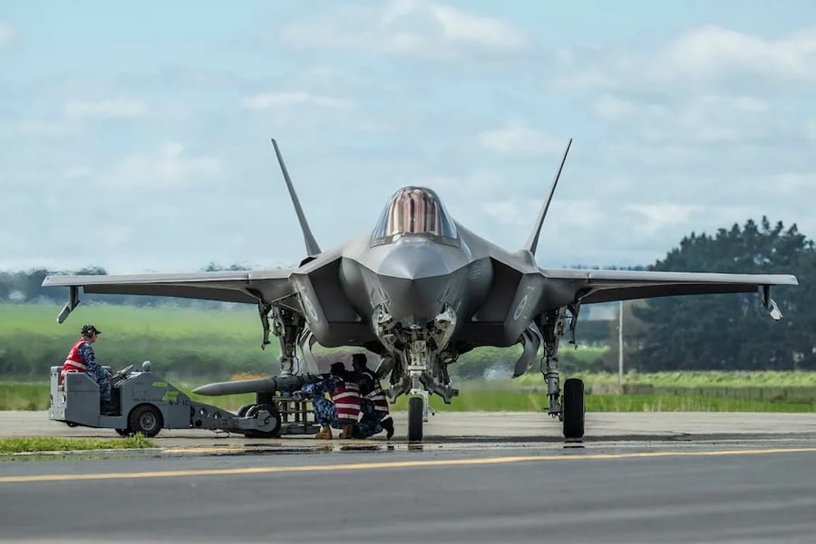 Australian F-35As deploy to New Zealand for first time, demonstrating overseas rearming and refueling capability with C-130J support