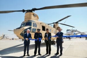 Boeing delivers first CH 47F Chinook to Egypt as Cairo begins modernization of heavy lift helicopter fleet
