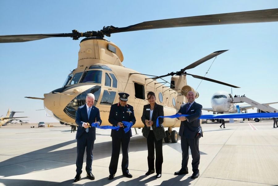 Boeing delivers first CH 47F Chinook to Egypt as Cairo begins modernization of heavy lift helicopter fleet