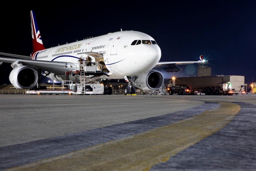 Britain deploys RAF Voyager tanker to Saudi Arabia after Houthi attacks raise risks to Gulf security, energy supplies and trade