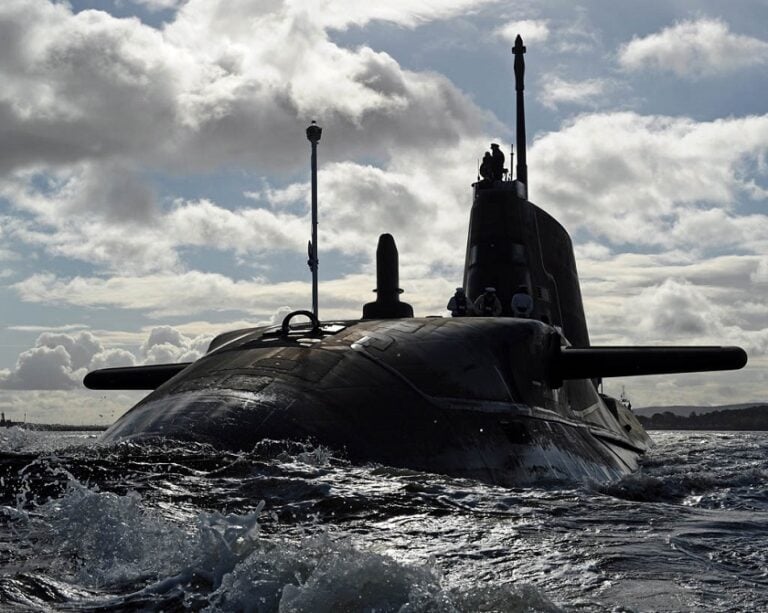 HMS Astute is preparing for a Mid Life Re-Validation Period after completing its first 15-year commission with the Royal Navy. The work at Babcock’s Devonport dockyard will mark the next phase in the service life of Britain’s first Astute-class nuclear-powered attack submarine.