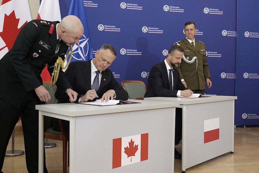 Canada and Poland renew defence pact to expand NATO military training and arms-industry cooperation in Eastern Europe at MSPO 2026