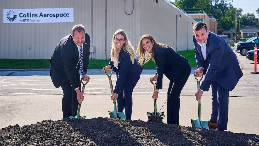 Collins Aerospace announces 14,000-square-foot Iowa plant expansion to increase engine component capacity for commercial and military aircraft