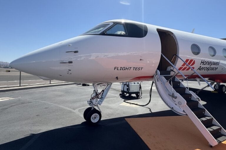 A Honeywell Aerospace quantum-navigation prototype improved aircraft position accuracy by 89% compared with traditional backup methods during a GPS-free flight over the Pacific Ocean, the Defense Innovation Unit said. The MagNav system operated for four hours and 23 minutes aboard an Embraer 170 flying between Seattle’s Puget Sound and southern Alaska.