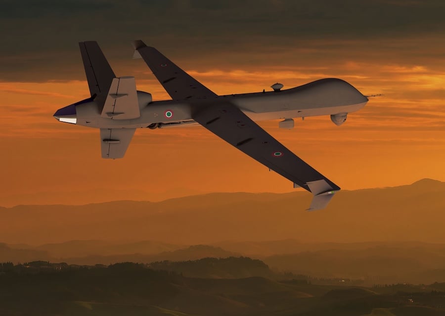 Italy orders two more General Atomics MQ-9A Block 5 Reapers to strengthen Mediterranean surveillance and NATO operations from 2027
