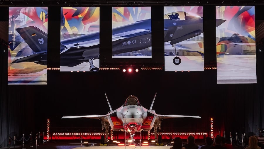 Lockheed Martin rolls out Germany’s first of 35 F-35A stealth fighters, with domestic arrivals due in 2027 and full capability by 2029