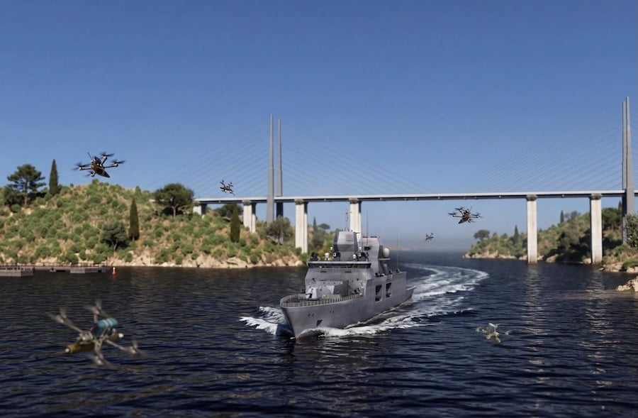 Mehler Protection unveiled SCILT NAVAL as ships’ last line of defence against FPV drones, one-way attack systems and loitering munitions