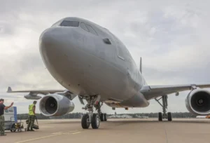 NATO takes delivery of 10th multinational tanker aircraft, expanding shared air mobility capability for nine European nations