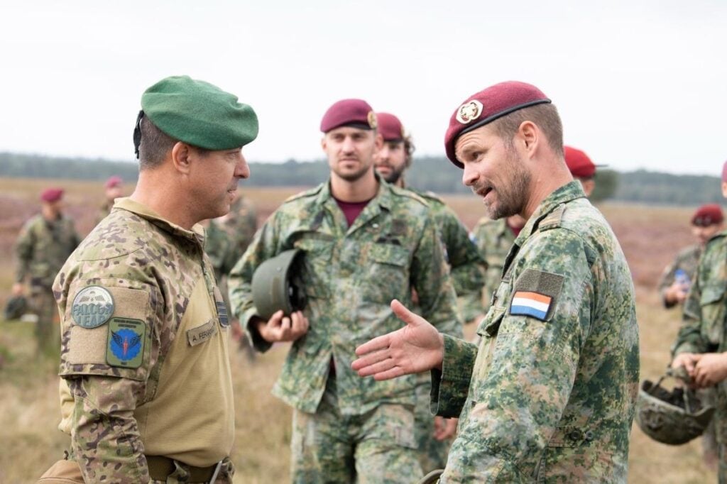 NATO tests large scale airborne readiness as 11 nations conduct multinational airlift and airdrop operations in the Netherlands
