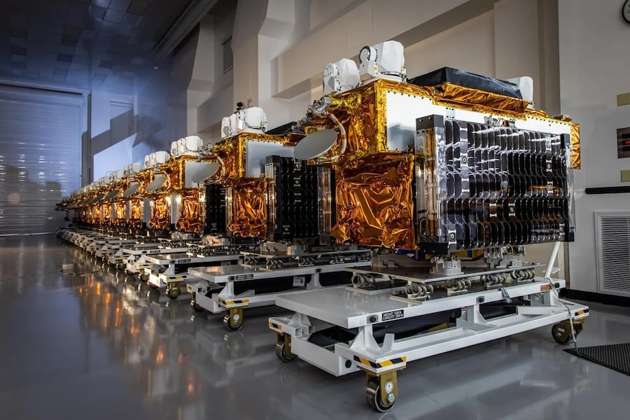 Northrop Grumman delivers first 21 of 150 planned satellites for U.S. military communications and missile defense network