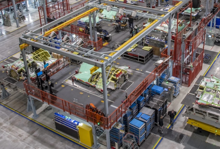 Northrop Grumman says 1,600 F-35 center fuselages delivered on schedule as Palmdale line sustains one unit every 30 hours