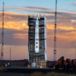 Northrop Grumman and the U.S. Air Force have completed the vertical assembly of a fully integrated inert Sentinel intercontinental ballistic missile at Vandenberg Space Force Base in California. The Air Force also confirmed that the missile’s design maturity and hardware testing meet requirements for a planned flight test in 2027.