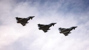 RAF launches UK’s largest homeland defence test with Typhoon, F-35, P-8A and Voyager aircraft alongside NATO allied forces