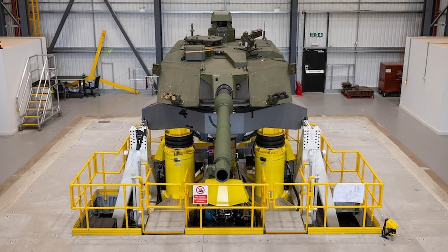 Rheinmetall launches 40-tonne vibration test facility to accelerate Challenger 3 testing and strengthen sovereign UK defence engineering