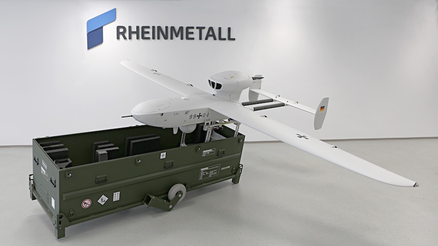 Rheinmetall’s LUNA NG military drone wins provisional certification for flights over densely populated European territory under civil safety rules