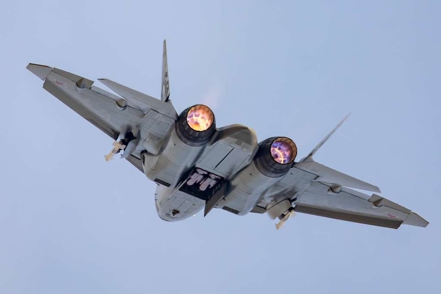 Rosoboronexport puts Su-57E and fighter-launched drones at centre of Russian export drive at Egypt’s El Alamein air show
