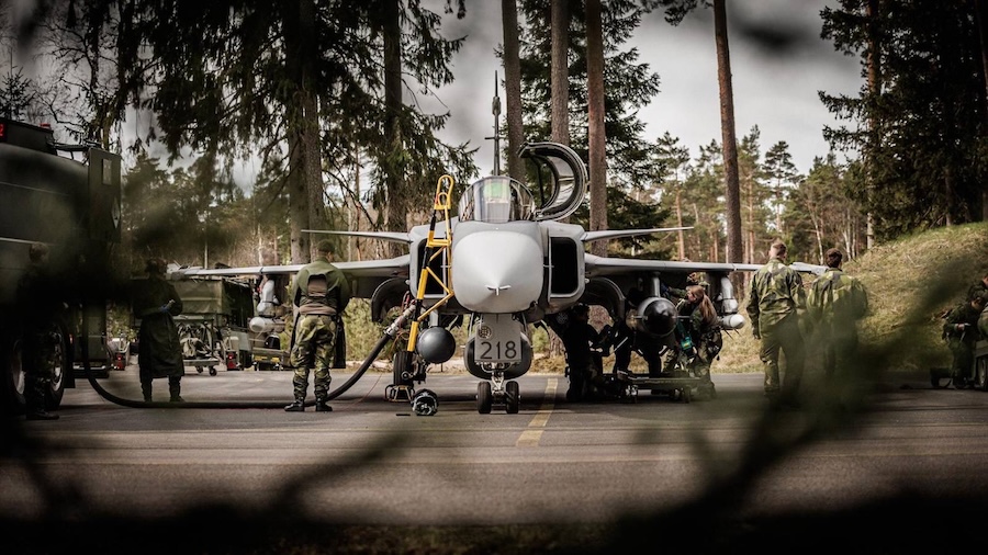 Swedish JAS 39 Gripen fighters to help protect Finnish airspace as Helsinki and Stockholm strengthen NATO’s eastern flank