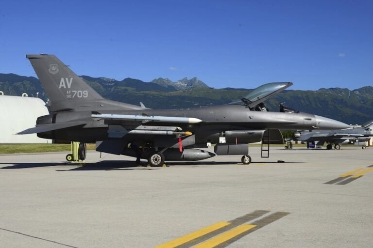 The U.S. Air Force is marking 45 years of F-16 operations in Europe, where the fighter remains part of Washington’s combat-ready presence and NATO’s collective defense. Modernized Vipers continue to fly from Germany and Italy, integrating with allied forces across the theater.