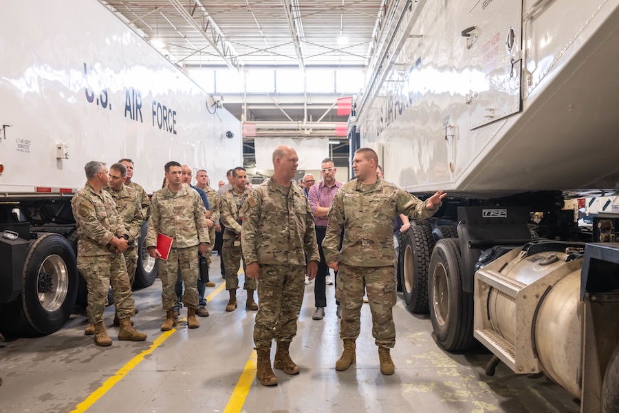 The LGM-35A Sentinel intercontinental ballistic missile program is taking shape through a combination of digital engineering, launch-silo prototyping, missile-case manufacturing and booster integration. The work is part of the U.S. Air Force’s effort to replace Minuteman III and modernize the land-based component of the country’s nuclear triad.