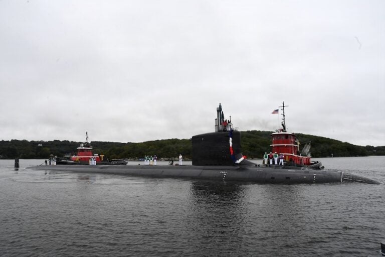 USS Idaho, one of the U.S. Navy’s newest Virginia-class attack submarines, returned to Groton, Connecticut, on September 28 after its first deployment. The submarine operated with the Sixth Fleet in the U.S. European Command area of responsibility, according to the Navy.