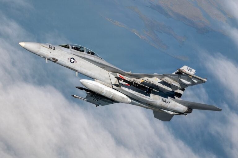 The U.S. Navy has tested Castelion’s Blackbeard hypersonic strike missile aboard an F/A-18E/F Super Hornet, advancing development of a long-range weapon for carrier-based fighters. The aircraft carried two test articles during the flight at Naval Air Station Patuxent River, Maryland, without releasing or live-firing either weapon.