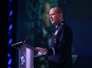 U.S. Space Force chief says service operates on-orbit weapons to defend the Joint Force and sets new combat priorities