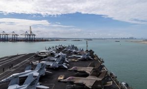 USS Abraham Lincoln carrier strike group makes Thailand port call after seven months of U.S. Central Command combat operations