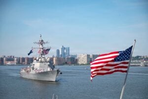 USS Farragut completes demanding combat readiness certification with MH-60R Seahawks ahead of global deployment, U.S. Navy says