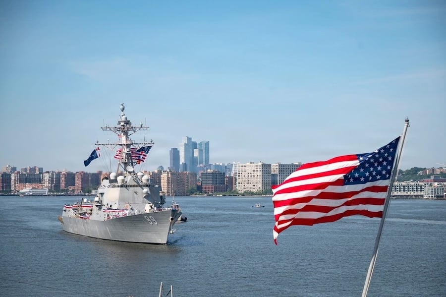 USS Farragut completes demanding combat readiness certification with MH-60R Seahawks ahead of global deployment, U.S. Navy says