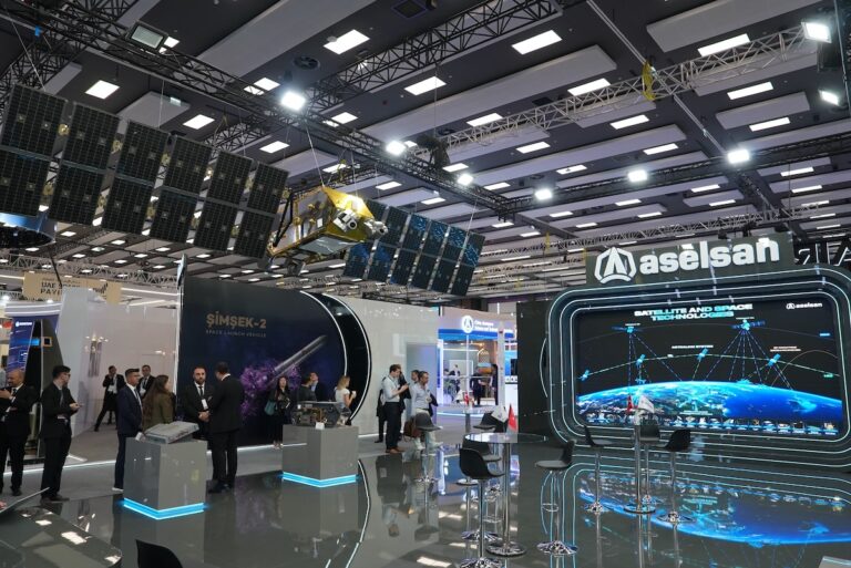 ASELSAN is building on its defence electronics expertise to expand its satellite business and pursue international opportunities, chief executive Ahmet Akyol said at the International Astronautical Congress 2026 in Antalya. The company is presenting communications and radar imaging programmes, including a low Earth orbit project targeting production capacity of up to four satellites a month.
