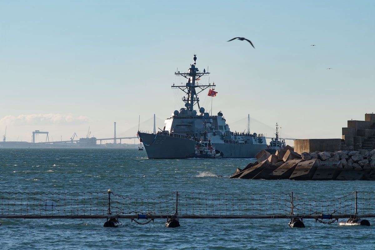 Arleigh Burke-class destroyer USS John Basilone joins U.S. naval forces in Europe